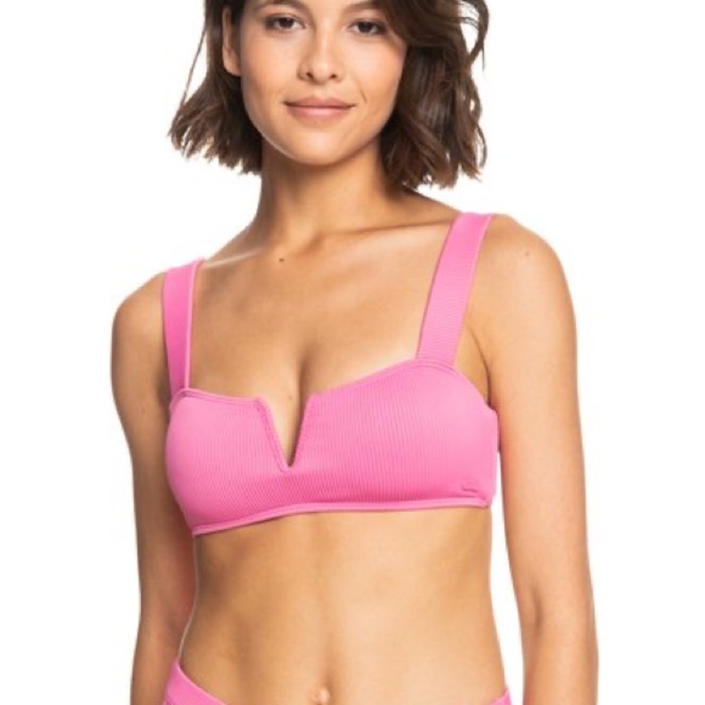 Roxy Pink Bikini Top